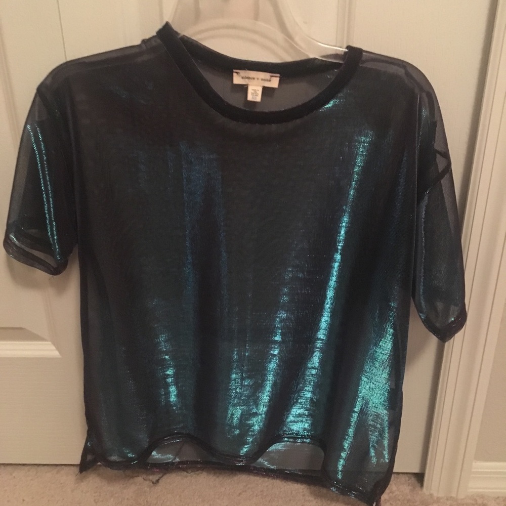 Urban Outfitters Silence + Noise Mesh Top